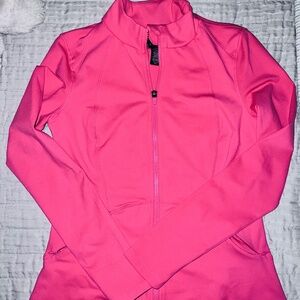 Spyder Women's Full Zip Athletic Jacket Coral Pink Medium